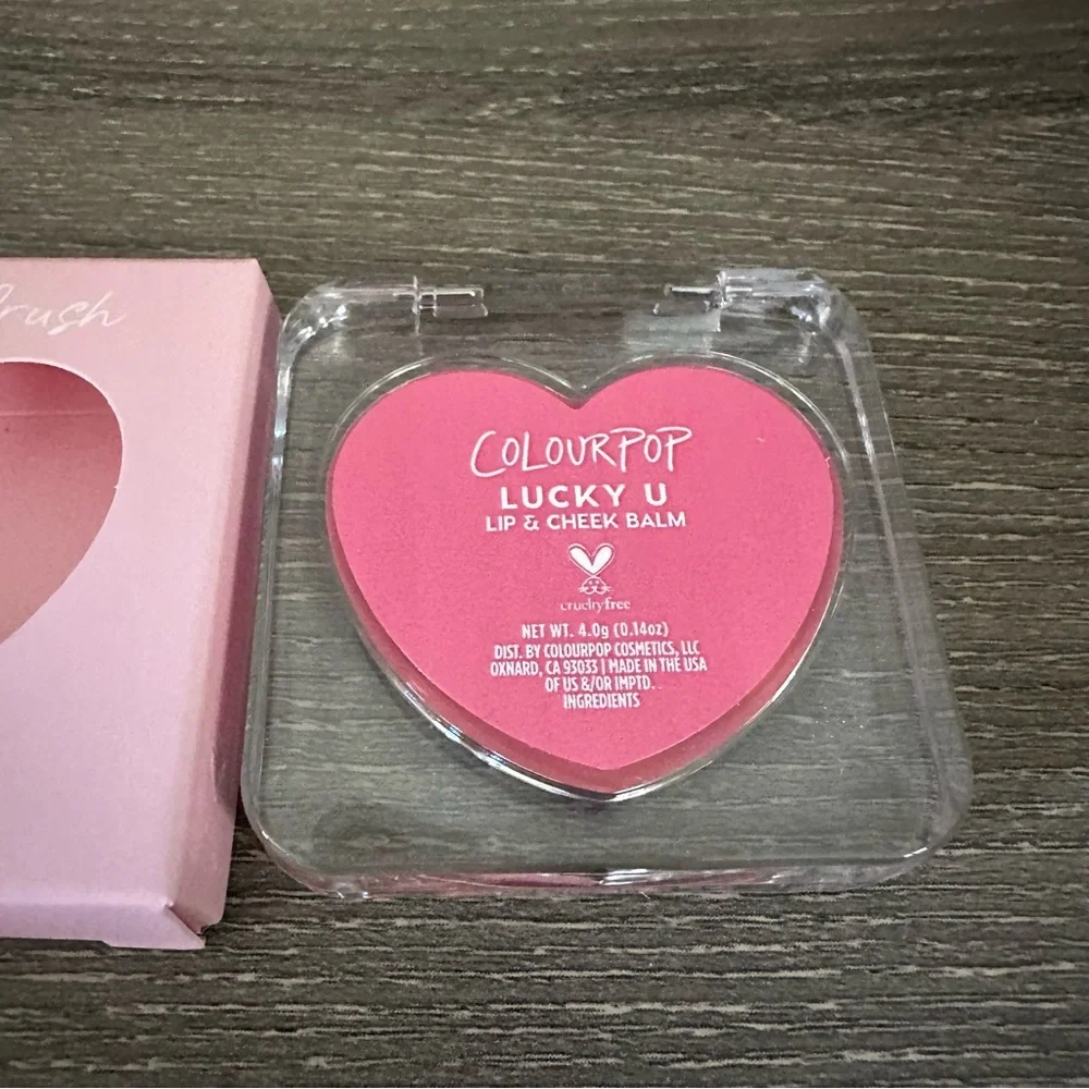 Colourpop Lucky U Lip and Cheek Balm Pink